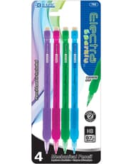 Bazic Sparkly 0.7 Mm Mechanical Pencil With Glitter Grip 4/Pack product image