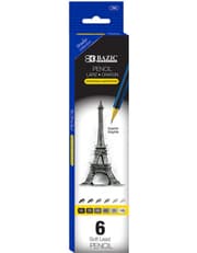 Bazic Drawing & Sketching Pencil 6/Pack product image