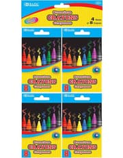 Bazic 8 Color Premium Crayons Pack of 4 product image