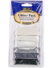 Bazic Iridescent Color Glitter Pack of 6 product image