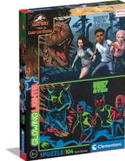 Clementoni Jurassic World Glow in The Dark Puzzle 104pcs product image