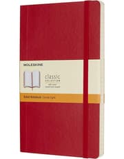 Moleskine Softcover Ruled Large Notebook Red product image