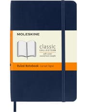 Moleskine Pocket Ruled Softcover Notebook Blue product image