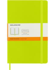 Moleskine Softcover Ruled Large Notebook Lemon Green product image