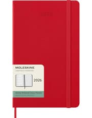 Moleskine Weekly Planner 2026 12 Months Weekly Planner Hardcover Large Red product image