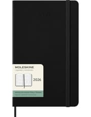 Moleskine Classic 12 Month 2026 Weekly Horizontal Planner Hardcover Large Black product image