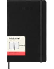 Moleskine Classic 18 Month 2025-2026 Daily Planner Hardcover Large Black product image
