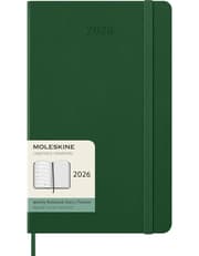 Moleskine Weekly Planner 2026 12 Months Weekly Planner Hardcover Large Green product image