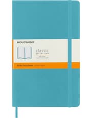 Moleskine Softcover Ruled Large Notebook Reef Blue product image