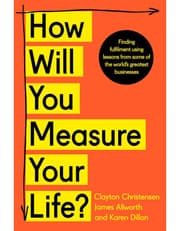 How Will You Measure Your Life? product image