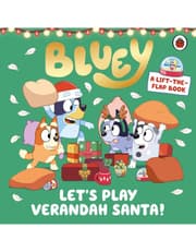 Bluey: Let’s Play Verandah Santa: A Lift-the-Flap Book product image