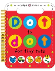 Dot To Dot For Tiny Tots Wipe Clean Activity Book product image