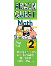 Brain Quest 2nd Grade Math Q&A Cards product image
