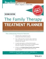 The Family Therapy Treatment Planner, with DSM-5 Updates, 2nd Edition product image
