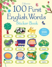 100 First English Words Sticker Book product image