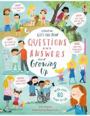 Lift-The-Flap Questions And Answers About Growing Up product image