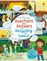 Lift-The-Flap Questions And Answers About Recycling And Rubbish product image