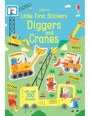 Little First Stickers Diggers And Cranes product image