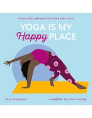 Yoga Is My Happy Place Wall Calendar 2025 product image