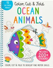 Color, Cut, And Fold: Ocean Animals product image