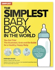 The Simplest Baby Book In The World: The Illustrated, Grab-And-Do Guide For A Healthy, Happy Baby product image