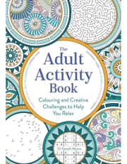 Adult Activity Book: Colouring and Creative Challenges product image