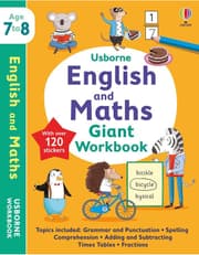 Usborne English And Maths Giant Workbook 7-8 product image