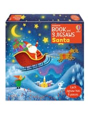Usborne Book and 3 Jigsaws: Santa product image