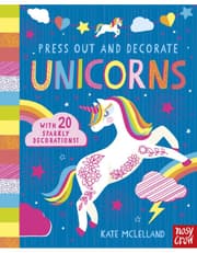 Press Out and Decorate: Unicorns product image