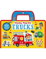 Chunky Play Set Trucks: With large press-out pieces product image
