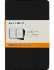 Moleskine Softcover Pocket Cahier Journal Ruled Black product image