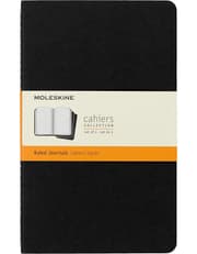 Moleskine Softcover Cahier Journal Ruled Large Black product image