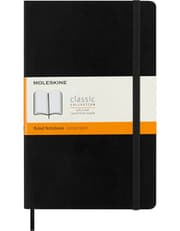 Moleskine Softcover Ruled Large Notebook Black product image