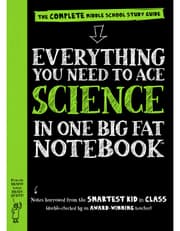 Everything You Need To Ace Science In One Big Fat Notebook: The Complete Middle School Study Guide product image