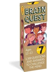 Brain Quest 7th Grade Q&A Cards product image