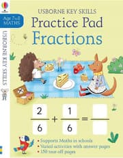 Fractions Practice Pad 7-8 product image