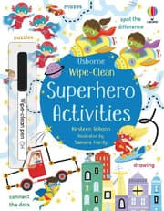 Wipe-Clean Superhero Activities product image