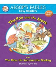 Aesops Fables Easy Readers: The Fox And The Stork product image