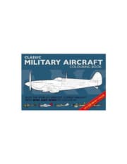 Classic Military Aircraft Colouring Book product image