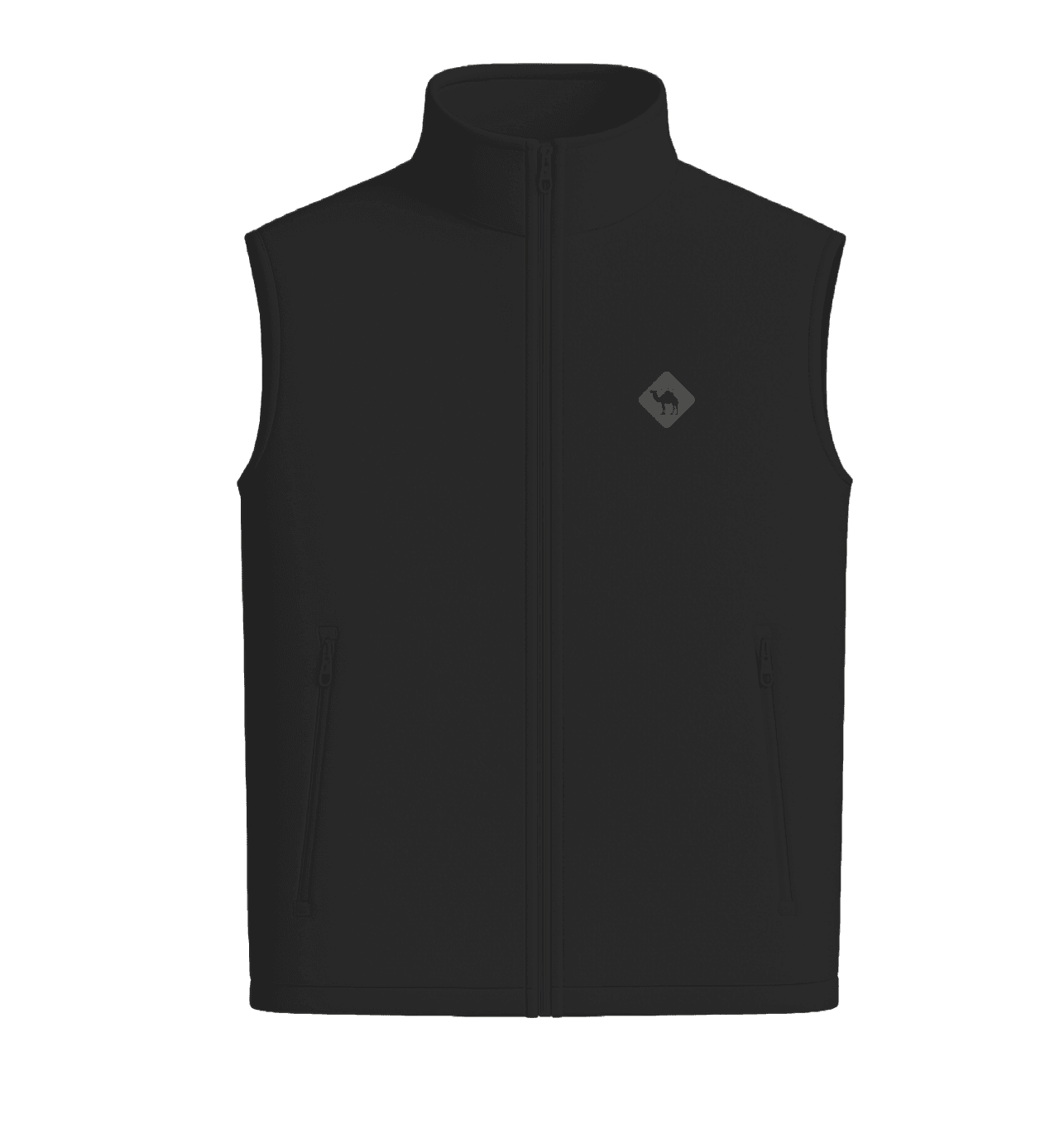 Jobedu Camel Crossing Logo Black | Kid's Premium Windwall Vest
