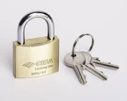 POP Brass Padlock with Standard Shackle