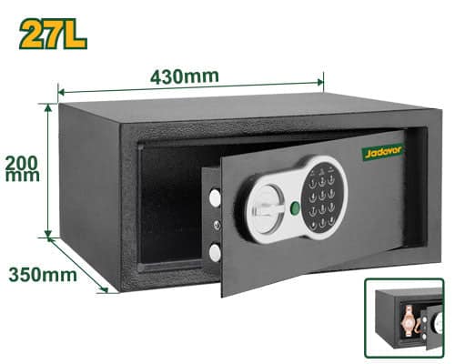 Jadever Electronic Safe 27 L (Digital Keypad)
