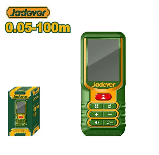 Jadever Laser Distance Meter 100 m (Digital Laser Rangefinder)