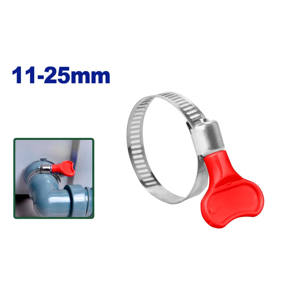 EMTOP EMHU2E05 Butterfly Hose Clamp 11 – 25 MM