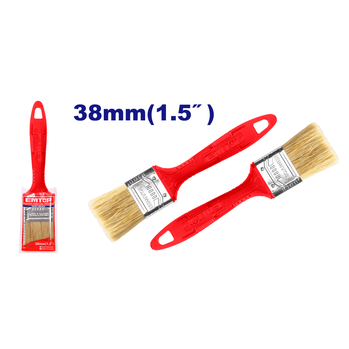 EMTOP EPBH15702 Paint Brush – 1.5 Inch
