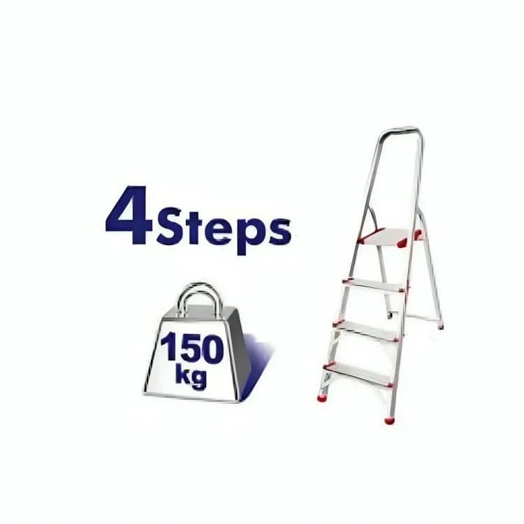 EMTOP ELAD1041 4-Step Aluminum Ladder