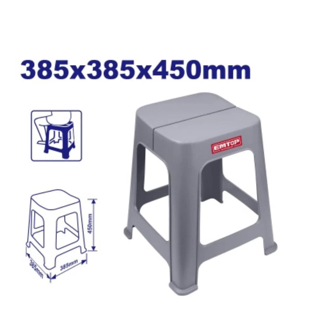EMTOP EMPZ1345 Plastic Stool
