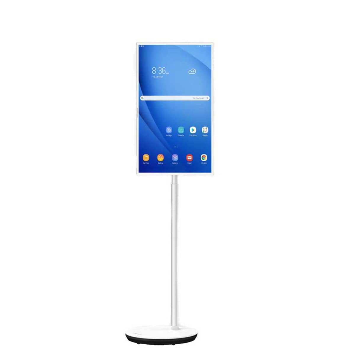 Powerology FHD Android 32″ Tablet with Stand — Smart Display Tablet with Battery