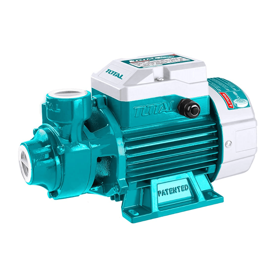 Total 550W 0.75HP Peripheral Water Pump High Head Clean Water Lifting and Circulation Pump Model TWP15506