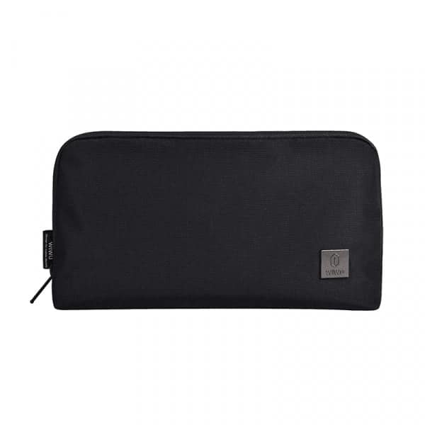 WiWU Alpha Tech Pouch - 23x13x16.5cm Electronics Organizer Bag - Waterproof & Smart Storage